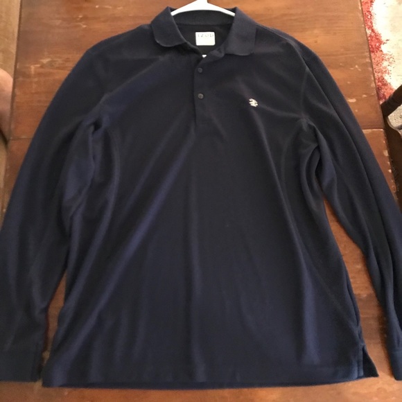 Izod Golf Men’s Shirt - M (Navy) - Picture 2 of 6